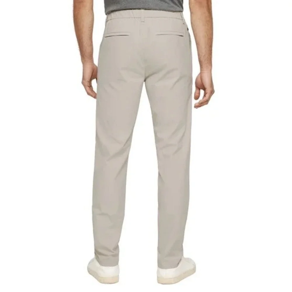 NWT Banana Republic Men Commuter Flex Pant Tan Athletic  36x32 Water Repellent - Picture 4 of 7